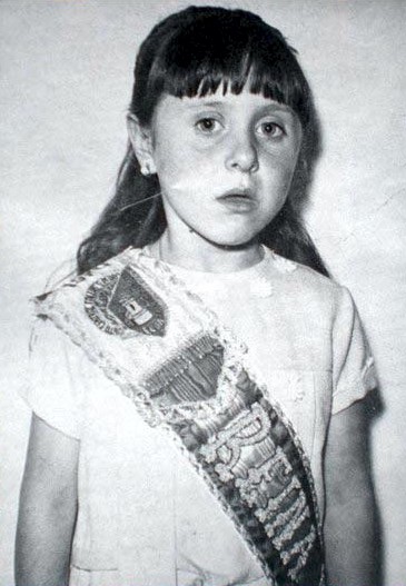 1970 - Reina de las fallas infantil - Aurora de la Salud Crespo Gómez